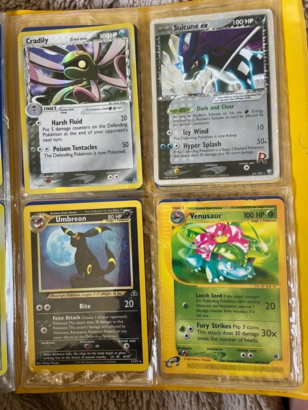 Pokémon Trading Card Lot — Latios, Deoxys, Ho-Oh, Mewtwo charizard gold star